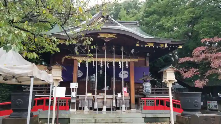 鎮守氷川神社の本殿・本堂