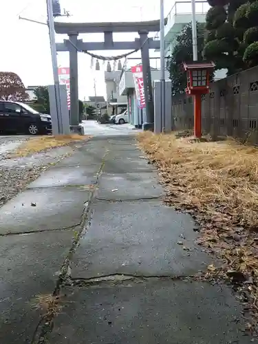 中神熊野神社の鳥居