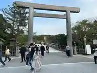 伊勢神宮内宮(皇大神宮)の鳥居