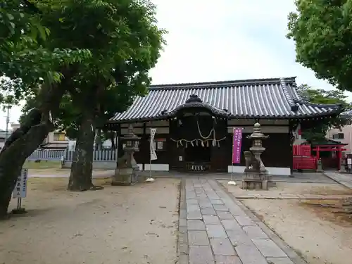 瓜破天神社の本殿