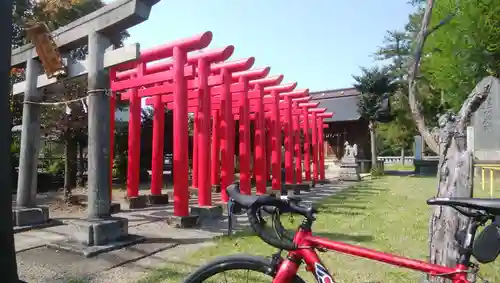 古尾谷八幡神社の鳥居