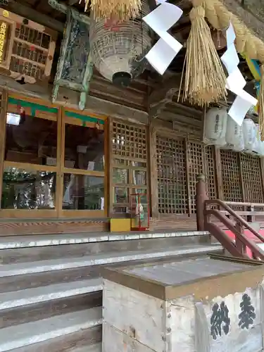 志賀理和氣神社の本殿・本堂