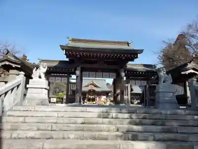 白鷺神社の山門・神門
