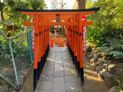 花園稲荷神社の鳥居