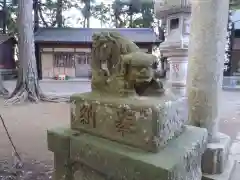 素鵞熊野神社の狛犬