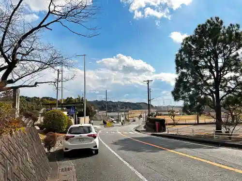 賀久留神社の周辺