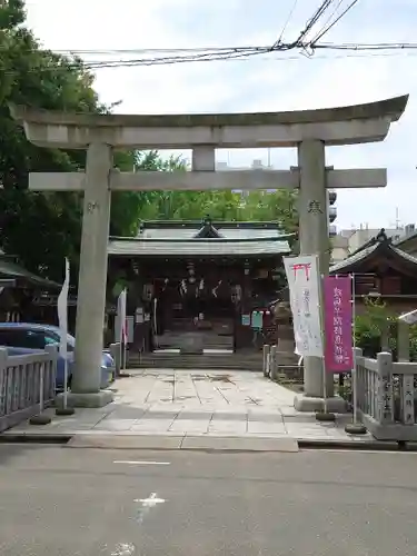 下谷神社の鳥居