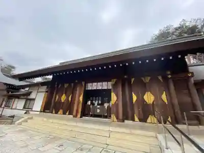 松陰神社の本殿・本堂