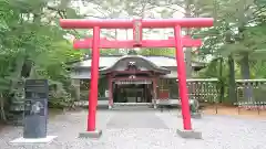 無戸室浅間神社(船津胎内神社)の鳥居