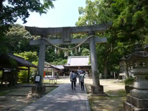 八幡神社松平東照宮の鳥居