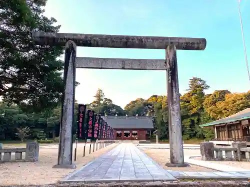 松江護國神社の鳥居