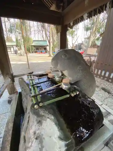 調神社の手水舎