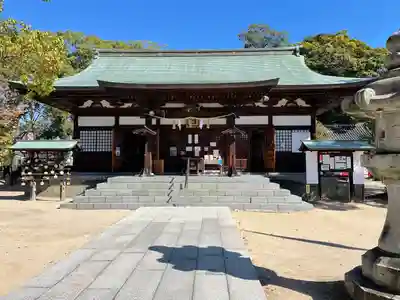 饒津神社の本殿・本堂