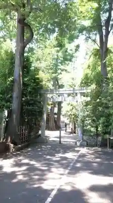 荻窪八幡神社の鳥居