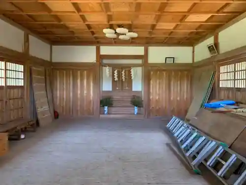 喜原神社の本殿・本堂