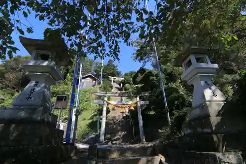 長屋神社の鳥居