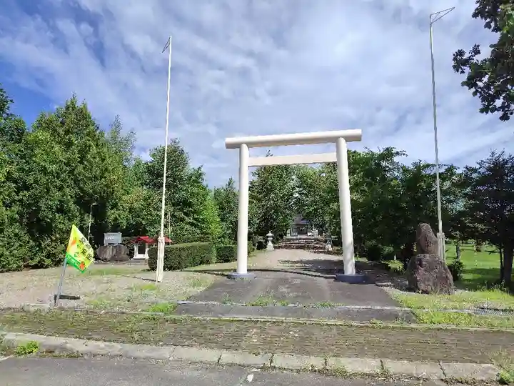 東瓜幕八幡神社の鳥居