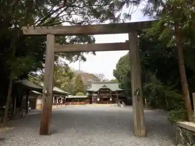 氷上姉子神社(熱田神宮摂社)の鳥居