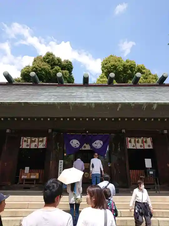 所澤神明社の本殿・本堂
