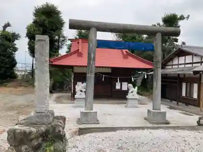 征矢神社の鳥居