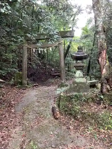 玉野御嶽神社の鳥居