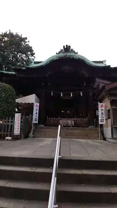 桐ヶ谷氷川神社の本殿・本堂