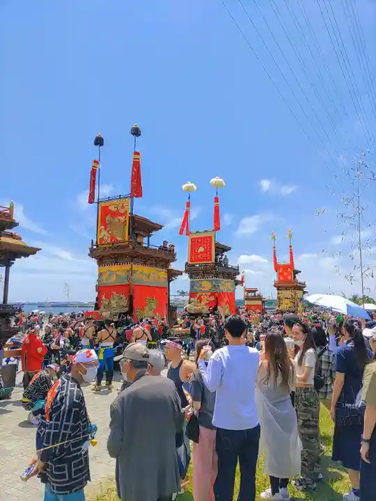 神前神社のお祭り