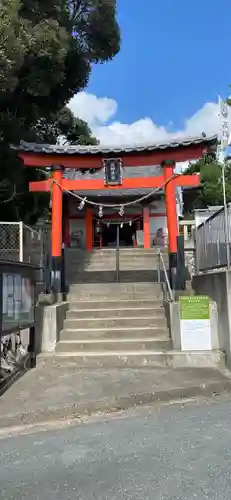 高塚熊野神社の鳥居