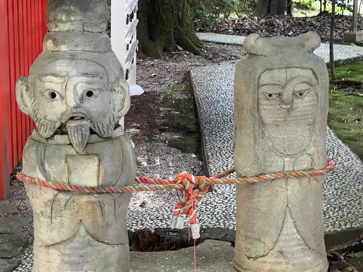 賀茂御祖神社(下鴨神社)の像