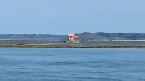 牡蠣島辨天神社の本殿