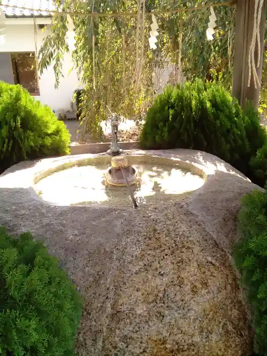 別雷皇太神の手水舎