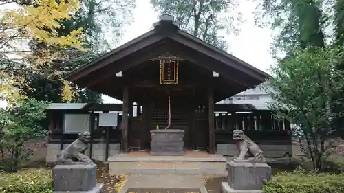 大間木氷川神社の本殿