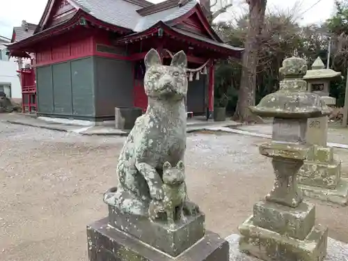 稲荷神社の狛犬