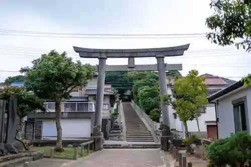 川口神社の鳥居