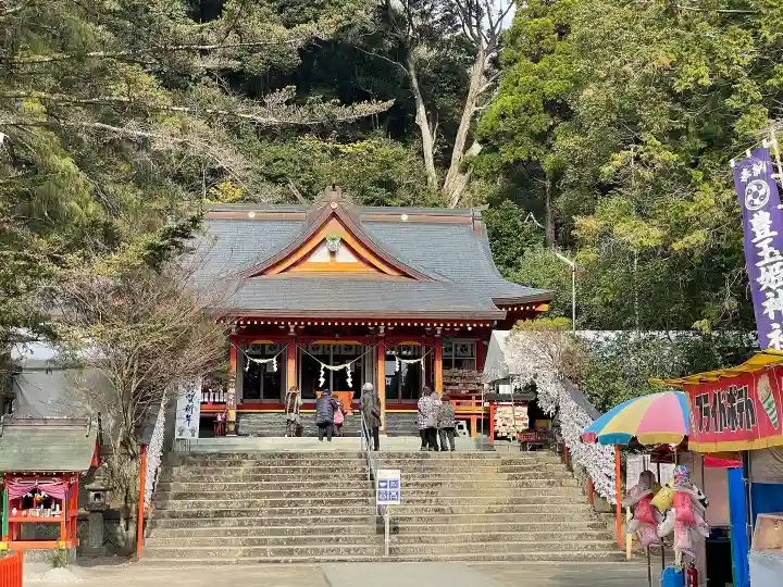豊玉姫神社の本殿・本堂