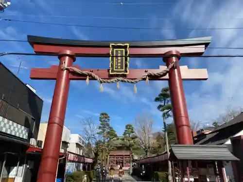 笠間稲荷神社の鳥居