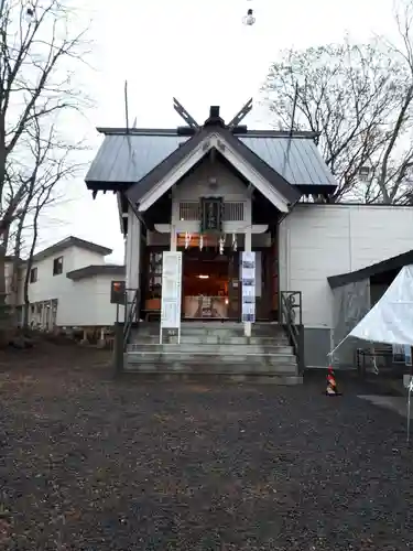 星置神社の本殿