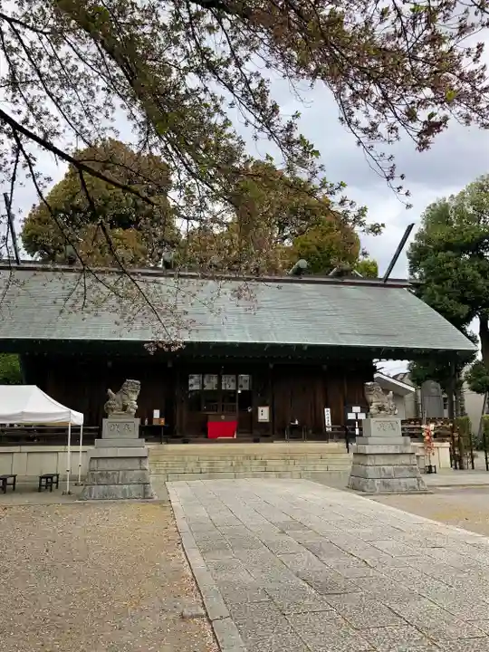 所澤神明社の本殿・本堂