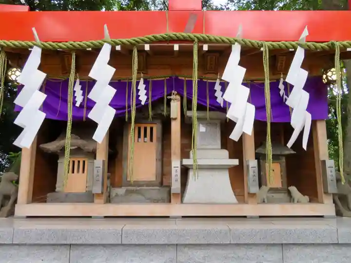 多摩川浅間神社の末社・摂社