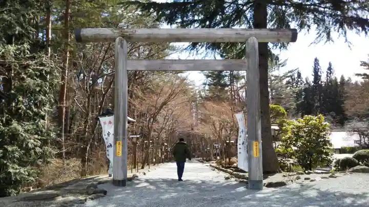 身曾岐神社の鳥居