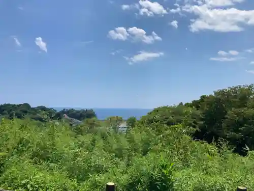 佐波波地祇神社の景色