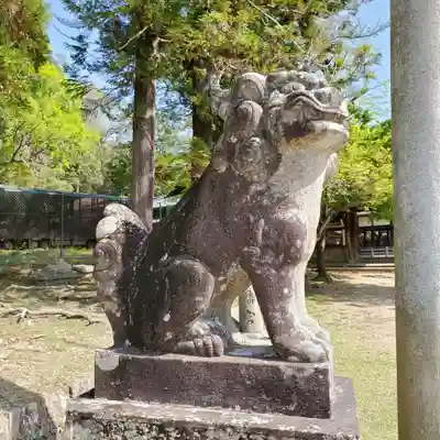 手向山八幡宮の狛犬