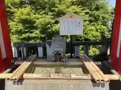 足利織姫神社の手水