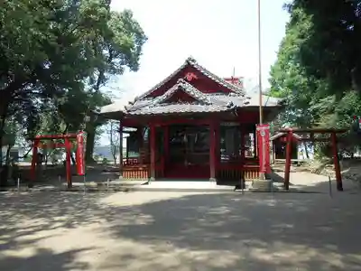 島津稲荷神社の本殿