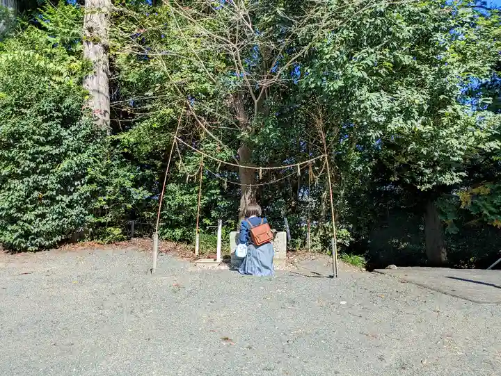 大坂神社の手水舎