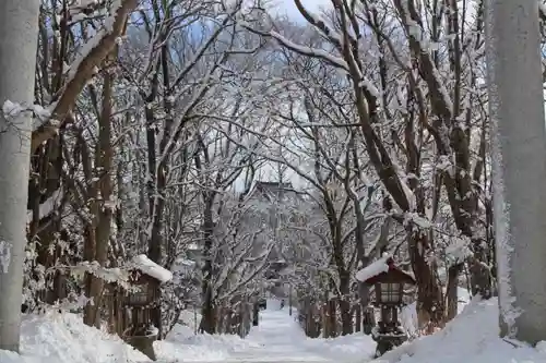 釧路一之宮 厳島神社の景色