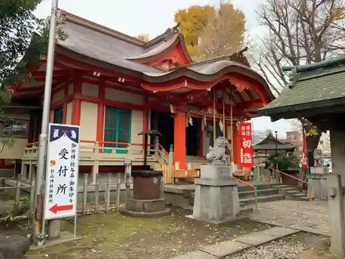 戸部杉山神社の本殿・本堂