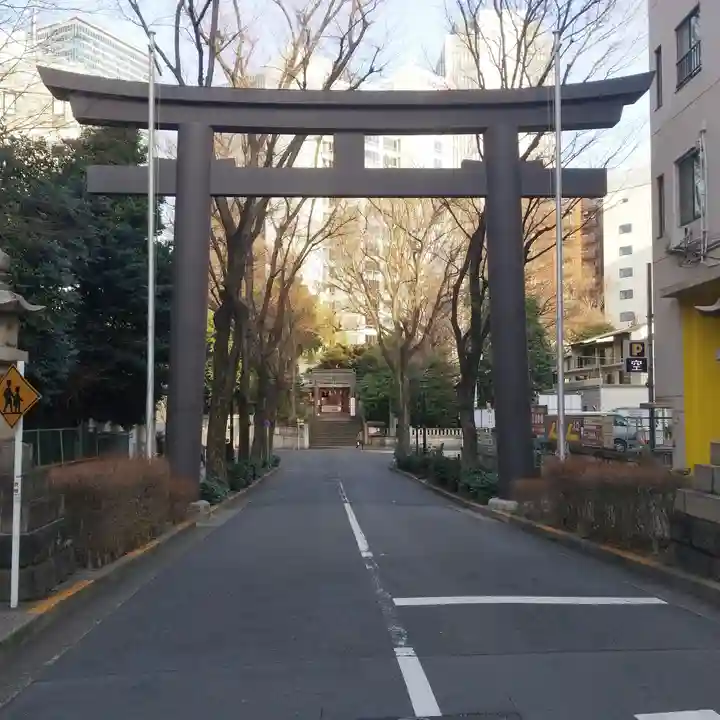 金王八幡宮の鳥居