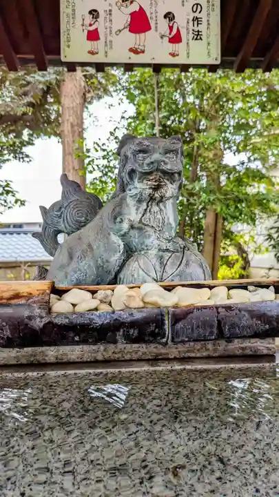 居木神社の手水舎
