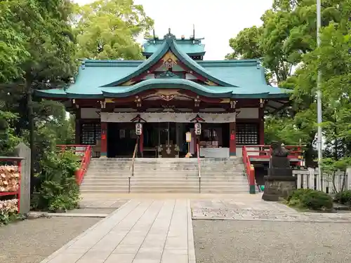 多摩川浅間神社の本殿